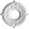 Ekena Millwork Attica PVC Medallion (Canopies up to 4 1/8"), 10"OD x 3 1/2"ID x 3/4"P, Satin Hunt Club Green CMP10ATGHC - alternate 2